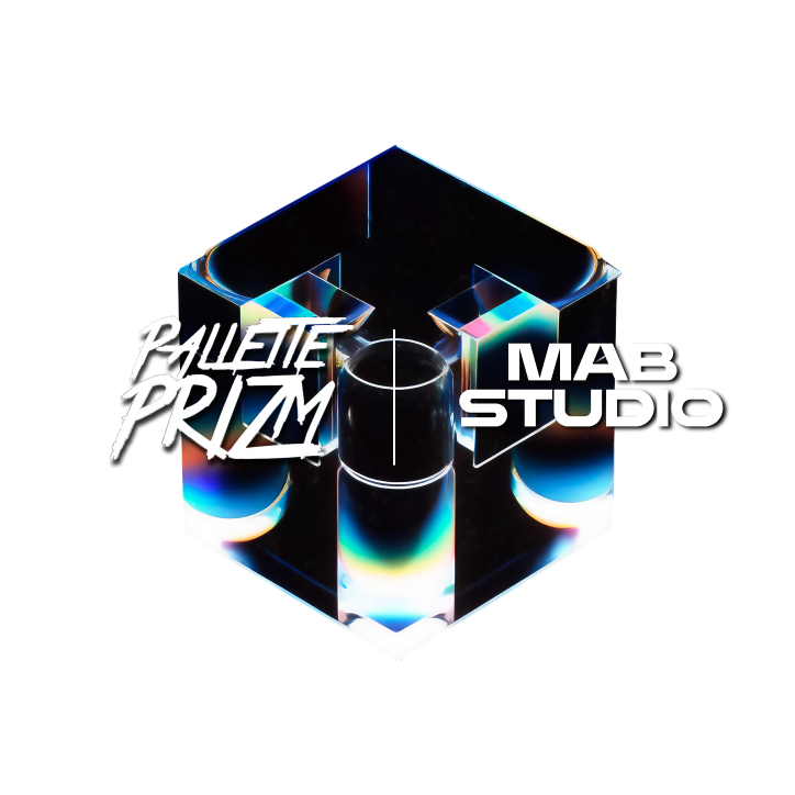 First logo of Min Seop Jung, Paletteprizm, and MAB Studio